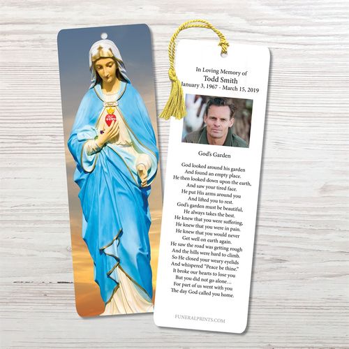 Show details for Virgin Mary Sky 2 Bookmark