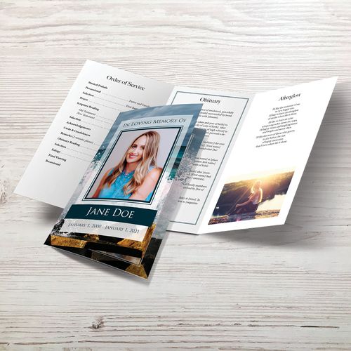 Show details for Crashing Waves Trifold Program