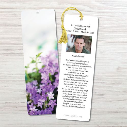 Show details for Soft Lavender Bookmark