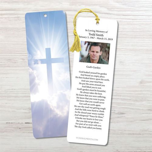 Show details for Cross in Clouds Bookmark