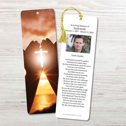 Show details for Heart in Hands Bookmark