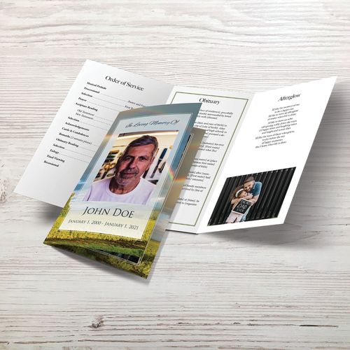 Show details for Rainbow Field Trifold Program