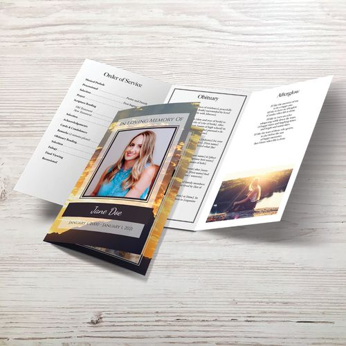 Show details for A New Day Trifold Program