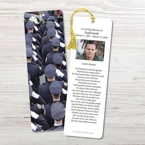 Show details for Police Salute Bookmark
