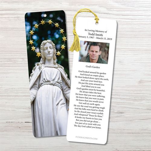 Show details for Statue of Virgin Bookmark