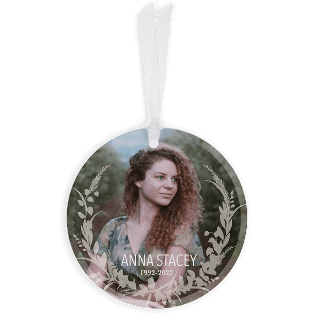Show details for Wreath Circle Ornament
