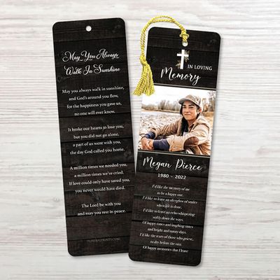 Show details for Rustic Religious Memorial Package