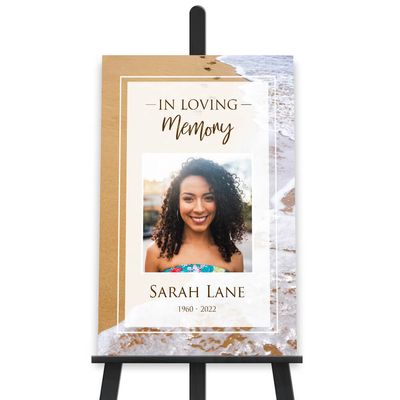 Show details for Foot Prints Memorial Package