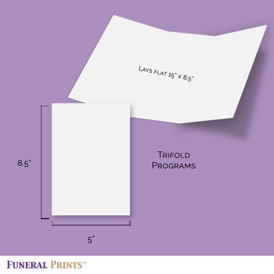 Show details for Rising Cross Trifold Program 