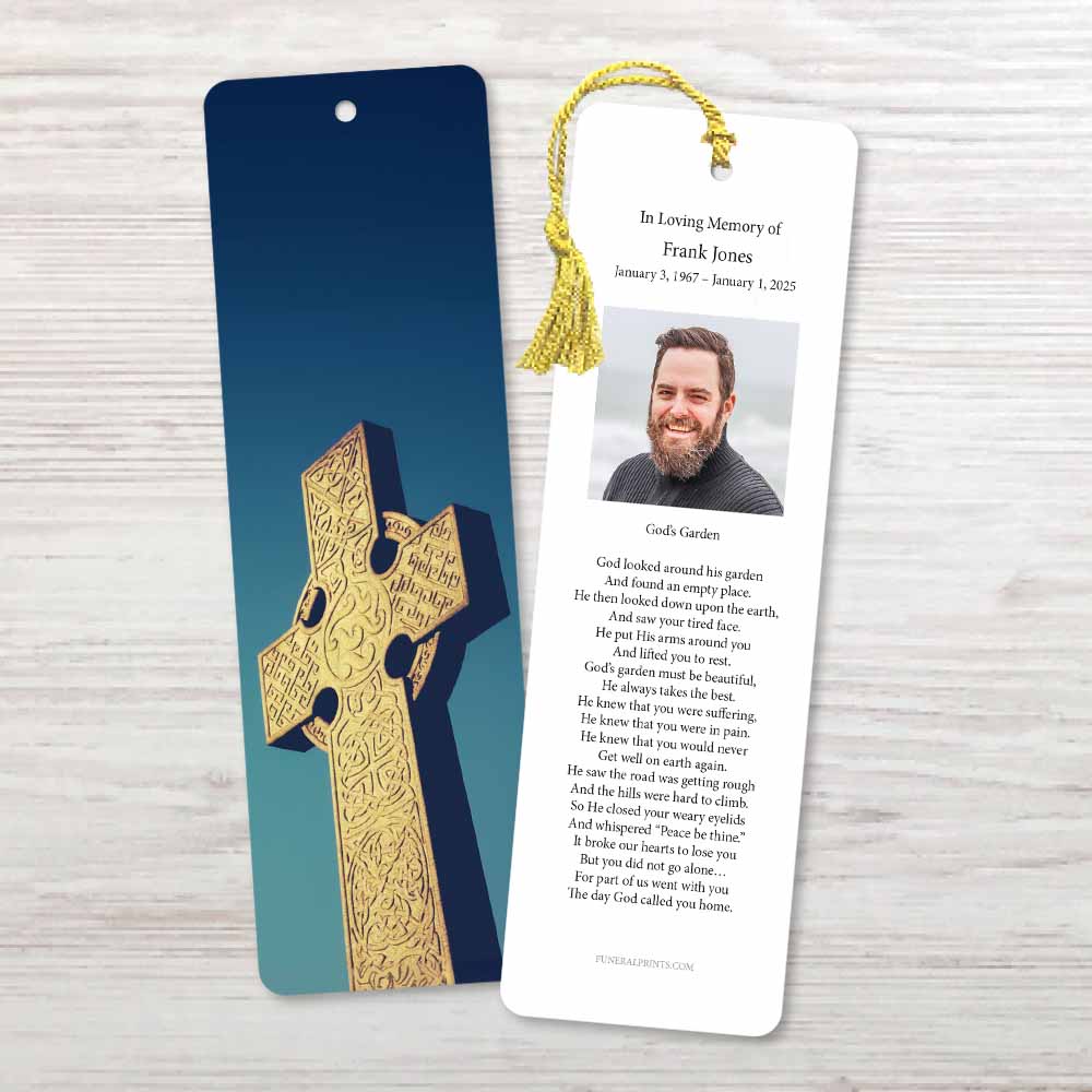 Show details for Celtic Cross Blue Sky 2 Bookmark