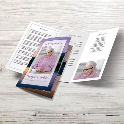 Show details for Purple Sunset Memorial Package