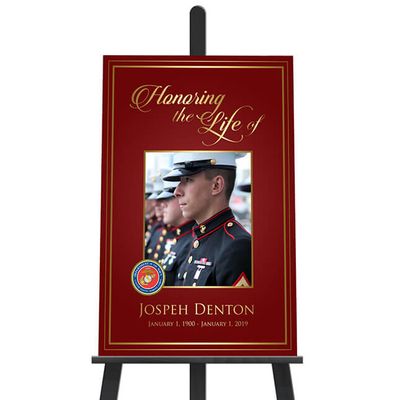 Show details for US Marines Poster