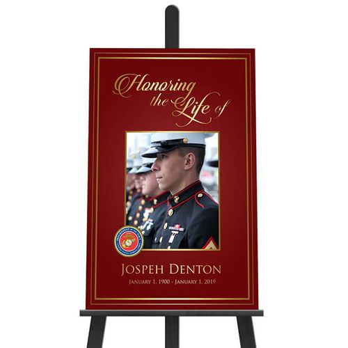 Show details for US Marines Poster
