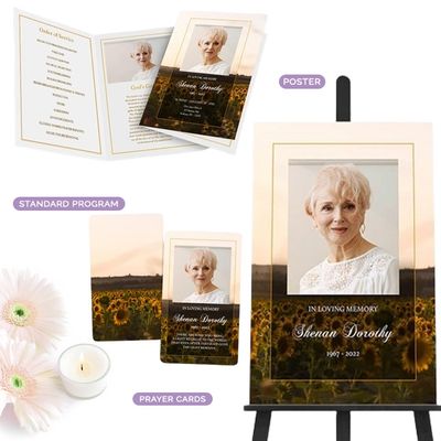 Show details for Sunflower Memorial Package