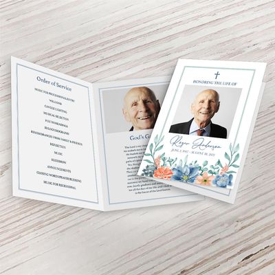 Show details for Multi Floral Religious Memorial Package
