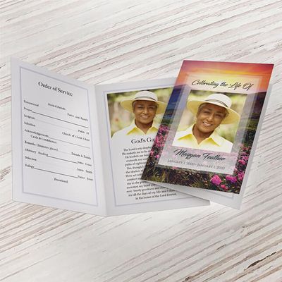 Show details for Purple Fields Premium Program (8.5x11)