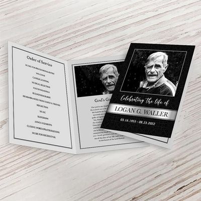 Show details for Black Silver Classic Memorial Package