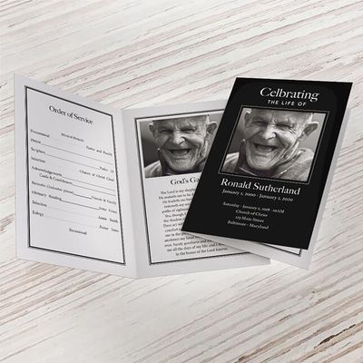 Show details for Modern Black Premium Program (8.5x11)