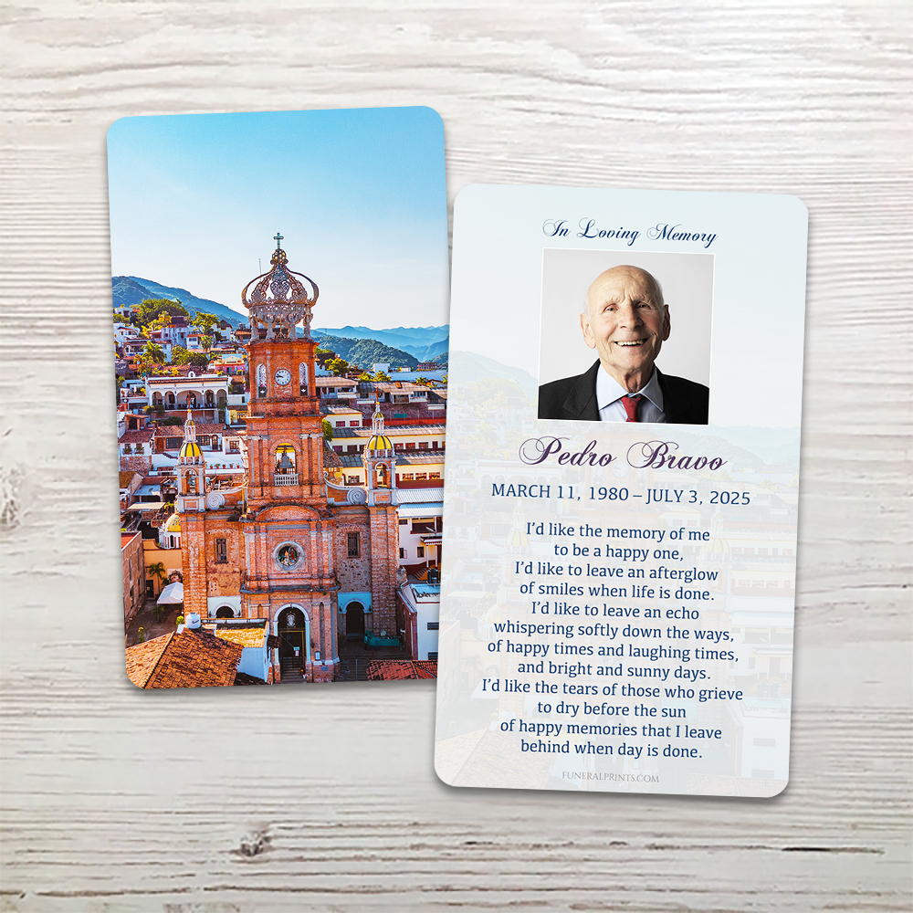 Show details for Church of Our Lady of Guadalupe English Memorial Card