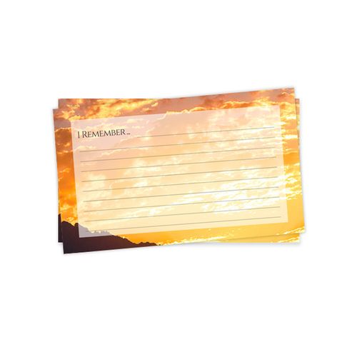 Show details for A New Day Remember Card