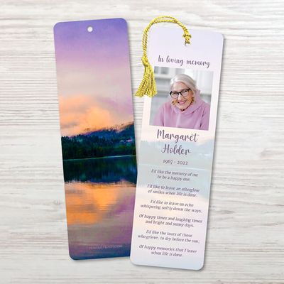 Show details for Purple Sunset Memorial Package
