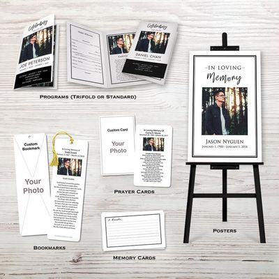 Show details for Contemporary Memorial Package