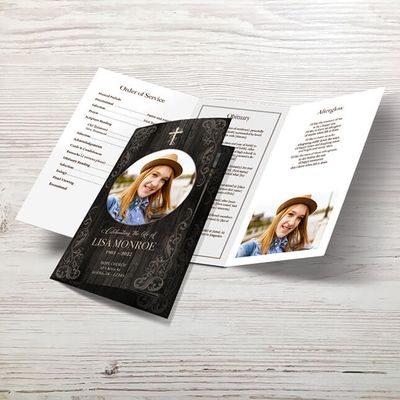 Show details for Rustic Light Brown Memorial Package