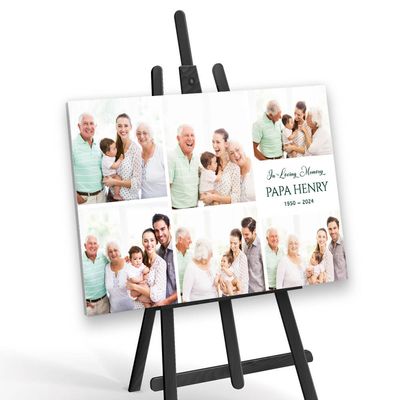 Show details for 6 Photo Collage Poster