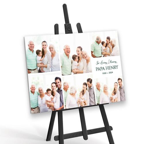 Show details for 6 Photo Collage Poster