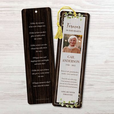 Show details for Rustic Brown Memorial Package
