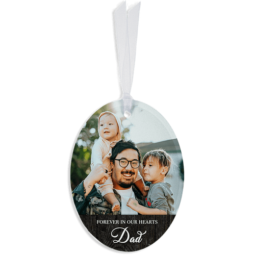 Show details for Rustic Border Oval Ornament