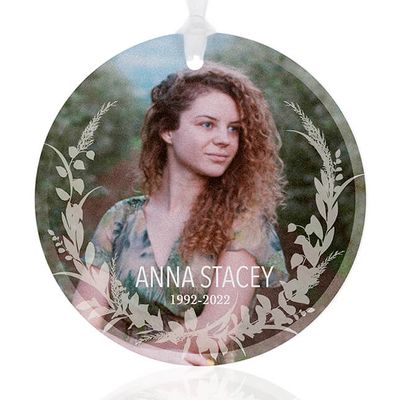 Show details for Wreath Circle Ornament