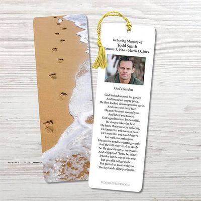 Show details for Foot Prints Memorial Package