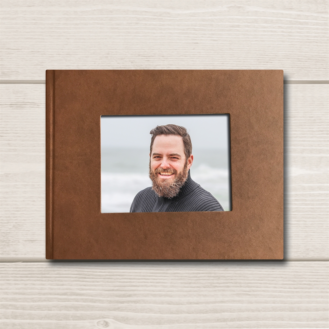 Show details for Brown Sign In Guest Book