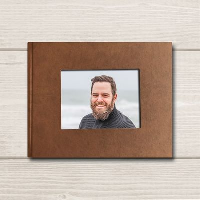 Show details for Brown Sign In Guest Book