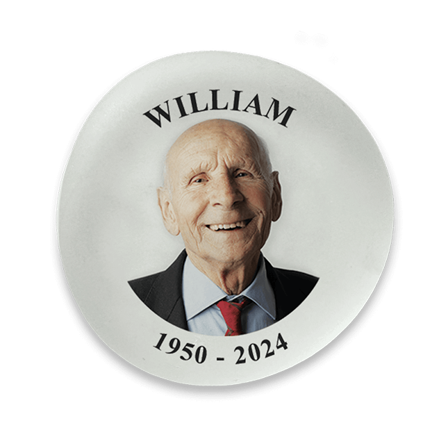 Show details for Frosted Clear Photo Memorial Stones