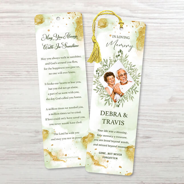 Show details for Green Leaf Bookmark