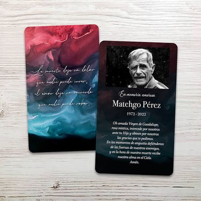 Show details for Gulf Spanish Memorial Card