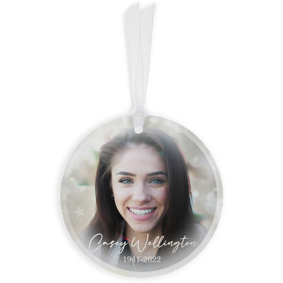 Show details for Stars Circle Ornament