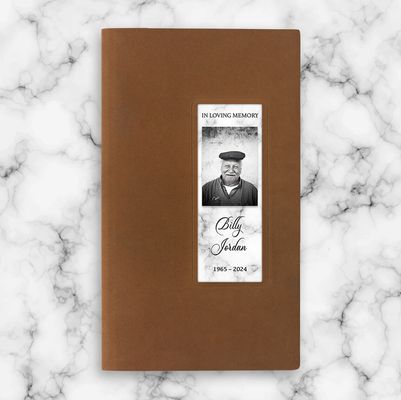 Show details for White Marble Memorial Package