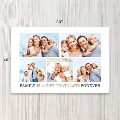 Show details for 5 Photo Collage Blanket