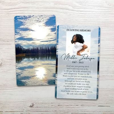 Show details for Clear Mountain Memorial Card