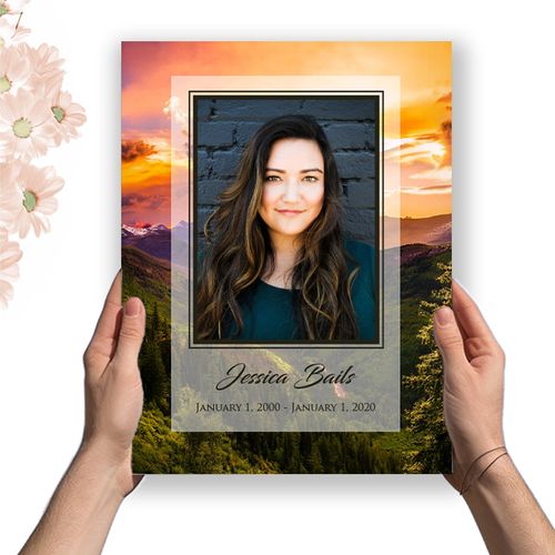 Show details for Hillside Sunset Premium Program (8.5x11)
