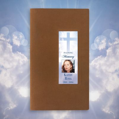 Show details for Cross in Clouds Memorial Package