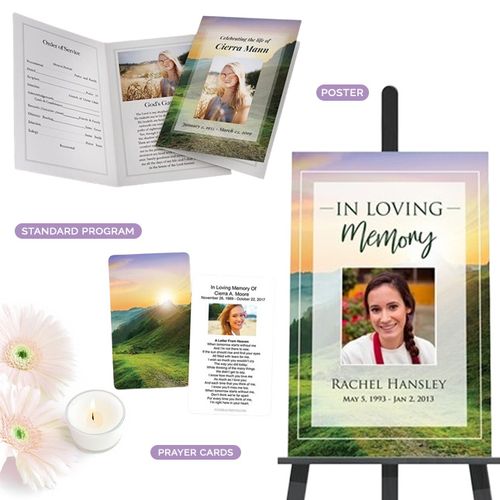 Show details for Mountain Rainbow Memorial Package