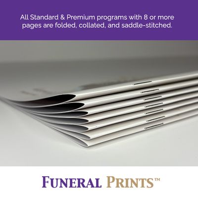 Show details for Rustic Religious Funeral Program 