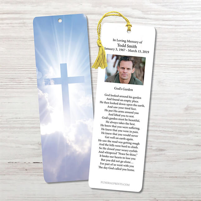 Show details for Cross in Clouds Bookmark