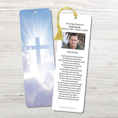 Show details for Cross in Clouds Bookmark