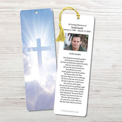 Show details for Cross in Clouds Bookmark