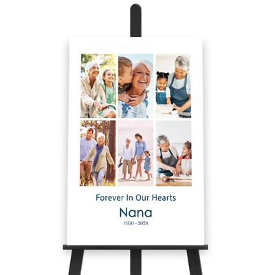 Show details for 6 Portrait Collage Poster